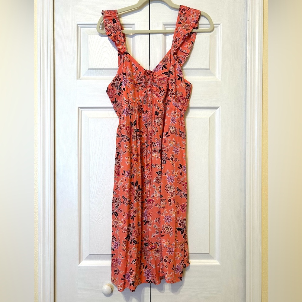 NWT Loft Pink Floral Dress